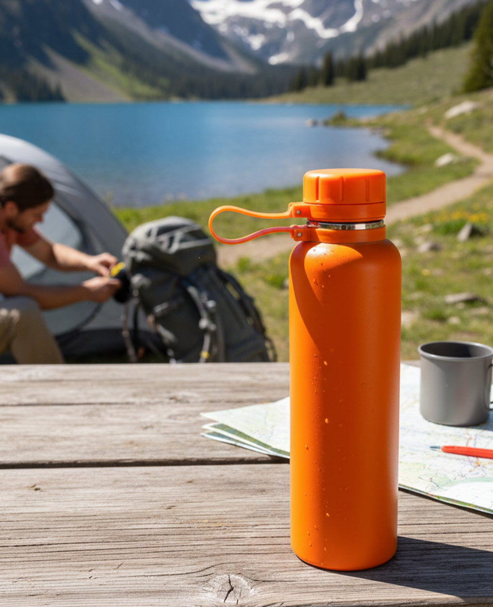Premium Hot & Cold Stainless Steel Thermos Bottle 1L – Leak-Proof, Flask BPA-Free Insulated Water Bottle Office & Travel