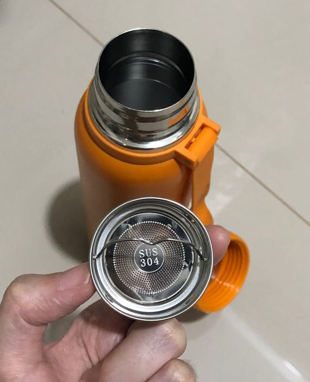 Premium Hot & Cold Stainless Steel Thermos Bottle 1L – Leak-Proof, Flask BPA-Free Insulated Water Bottle Office & Travel