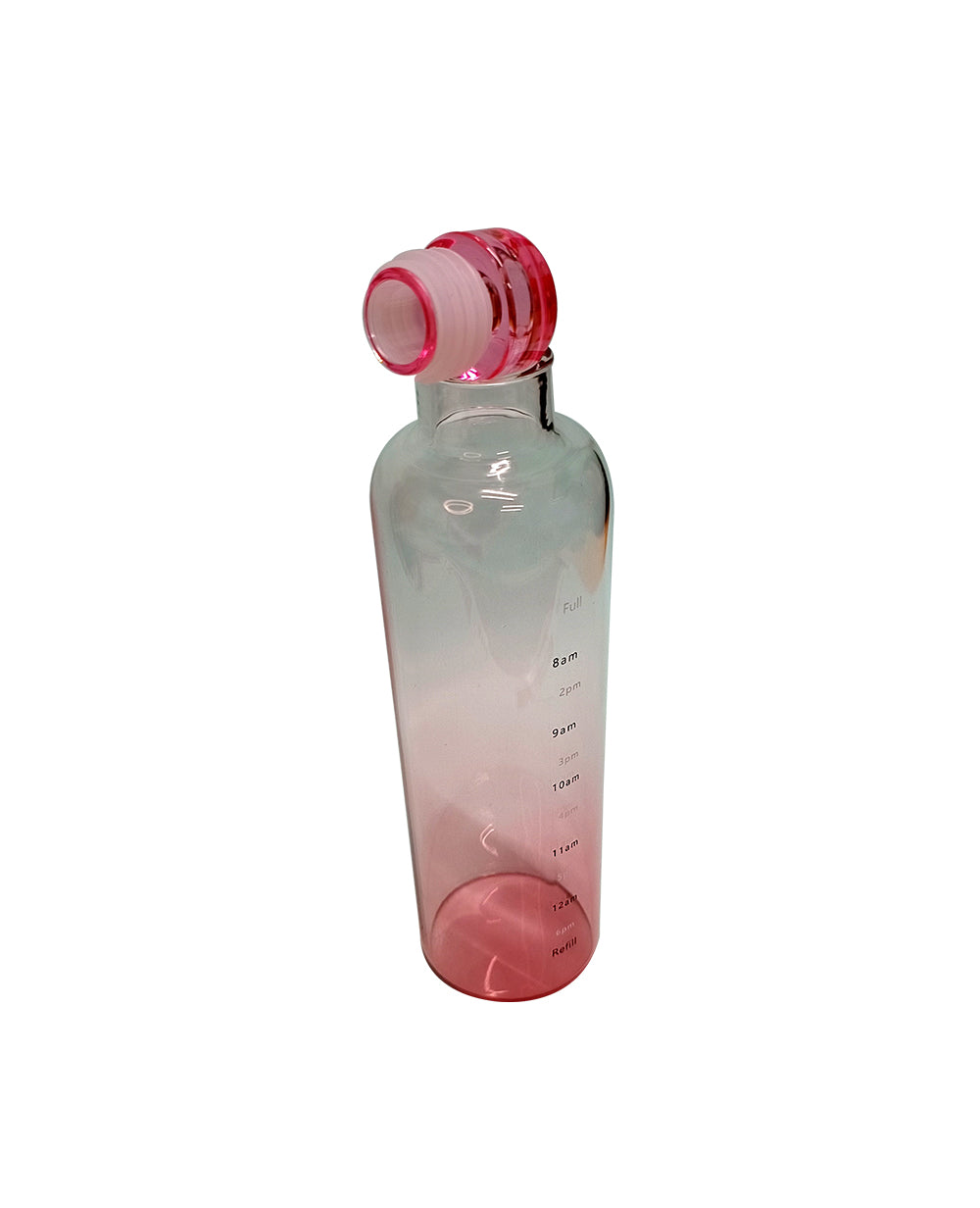 Sustainable water bottle + long-lasting glass body

Luxury water bottle + premium borosilicate finish