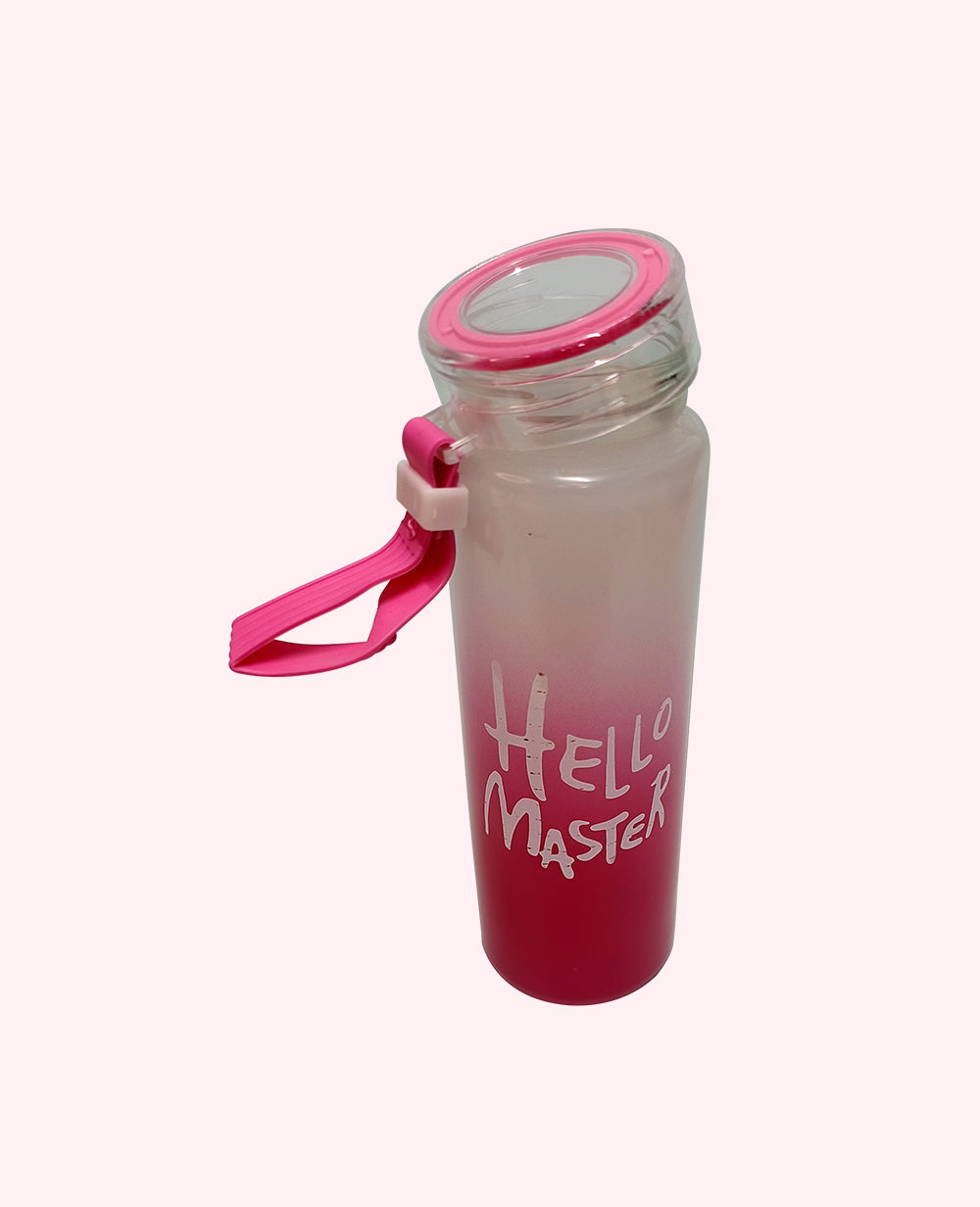 Hello Master BottleHello Master Fiber Glass Water Bottle 480ml
Discover beautifully practical hydration with CeePoo’s ‘Hello Master’ glass bottle range—your go-to solution for every liWater BottleHello Master Bottle