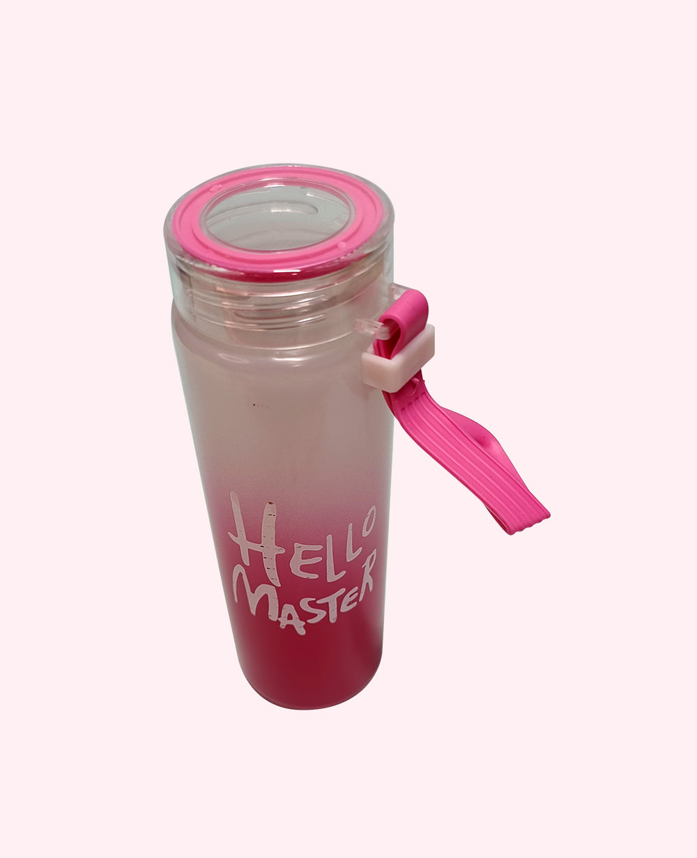 Hello Master BottleHello Master Fiber Glass Water Bottle 480ml
Discover beautifully practical hydration with CeePoo’s ‘Hello Master’ glass bottle range—your go-to solution for every liWater BottleHello Master Bottle