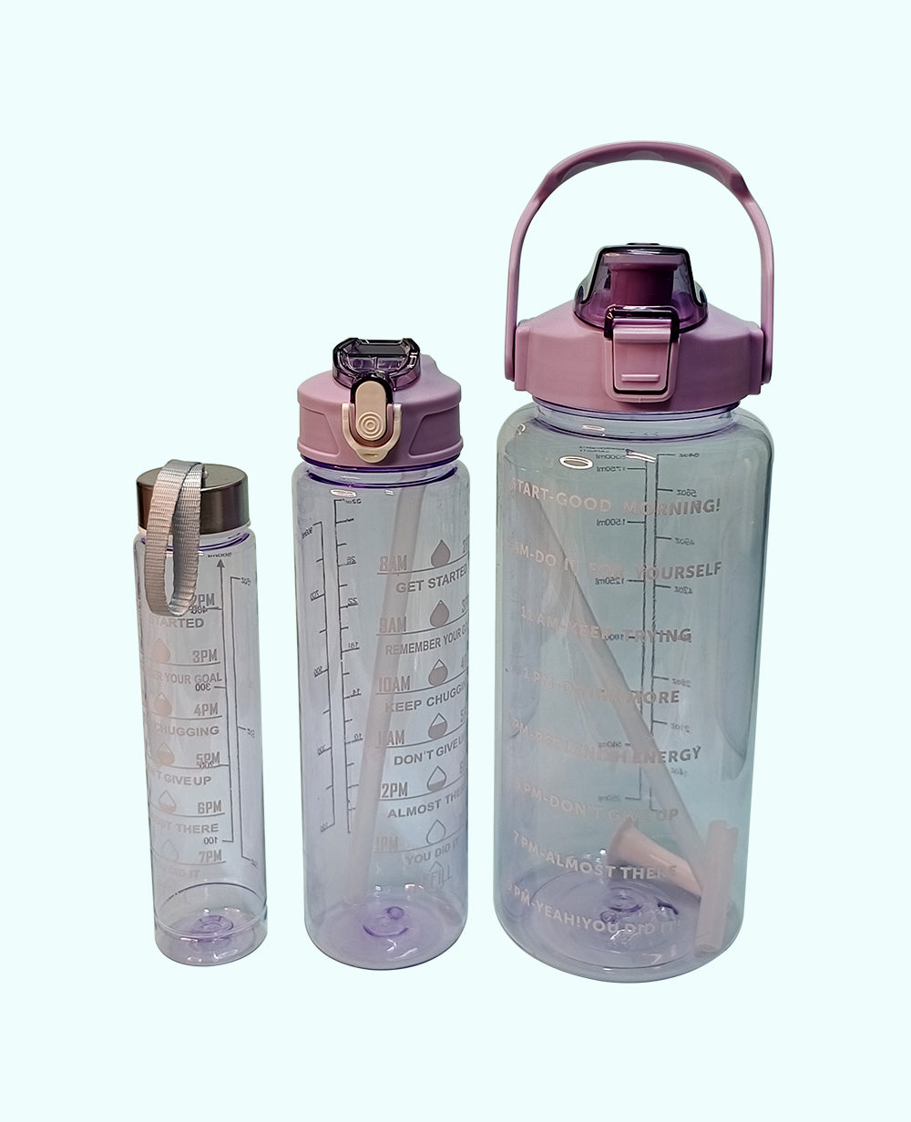 Travel water bottle + portable hydration reminder

Travel water bottle + on-the-go motivation