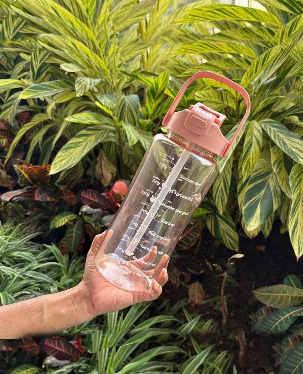 Leak-proof water bottle + no-spill gym carry

Leak-proof water bottle + secure travel lid