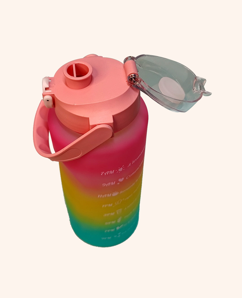 Motivational Water BottleMotivational Water Bottle Combo (3-Piece Set) – Includes 2L, 1L, and 200ML
Fuel your hydration journey with CeePoo’s Motivational Time‑Marker Water Bottle Sets, thouWater BottleMotivational Water Bottle