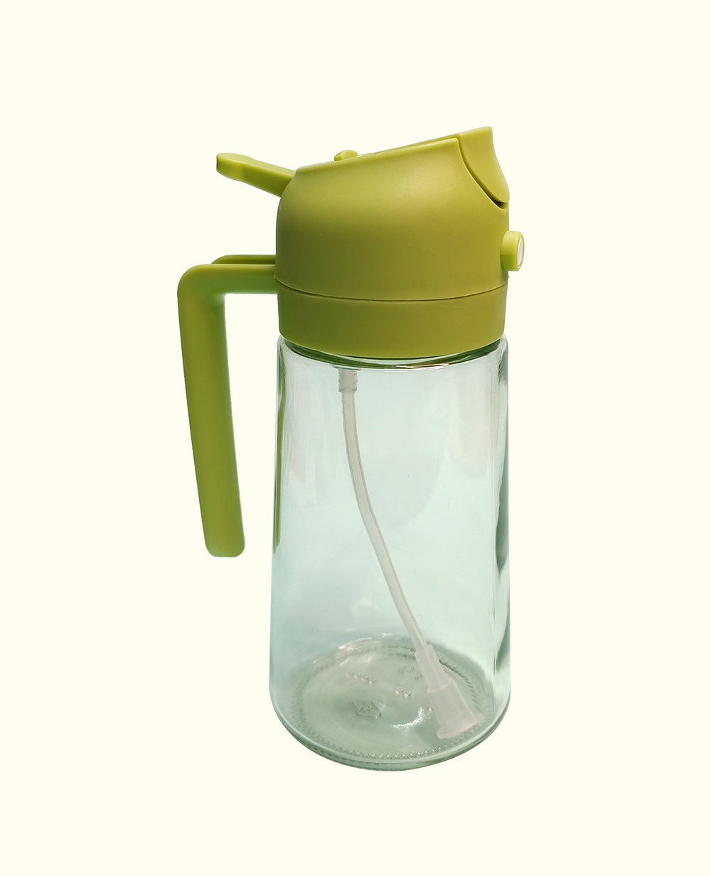 Oil Dispenser BottleOil Sprayer with Pourer Dispenser Bottle for Kitchen 470ml
Elevate your kitchen with CeePoo’s premium oil &amp; vinegar dispensers—sophisticated tools that blend styKitchenOil Dispenser Bottle