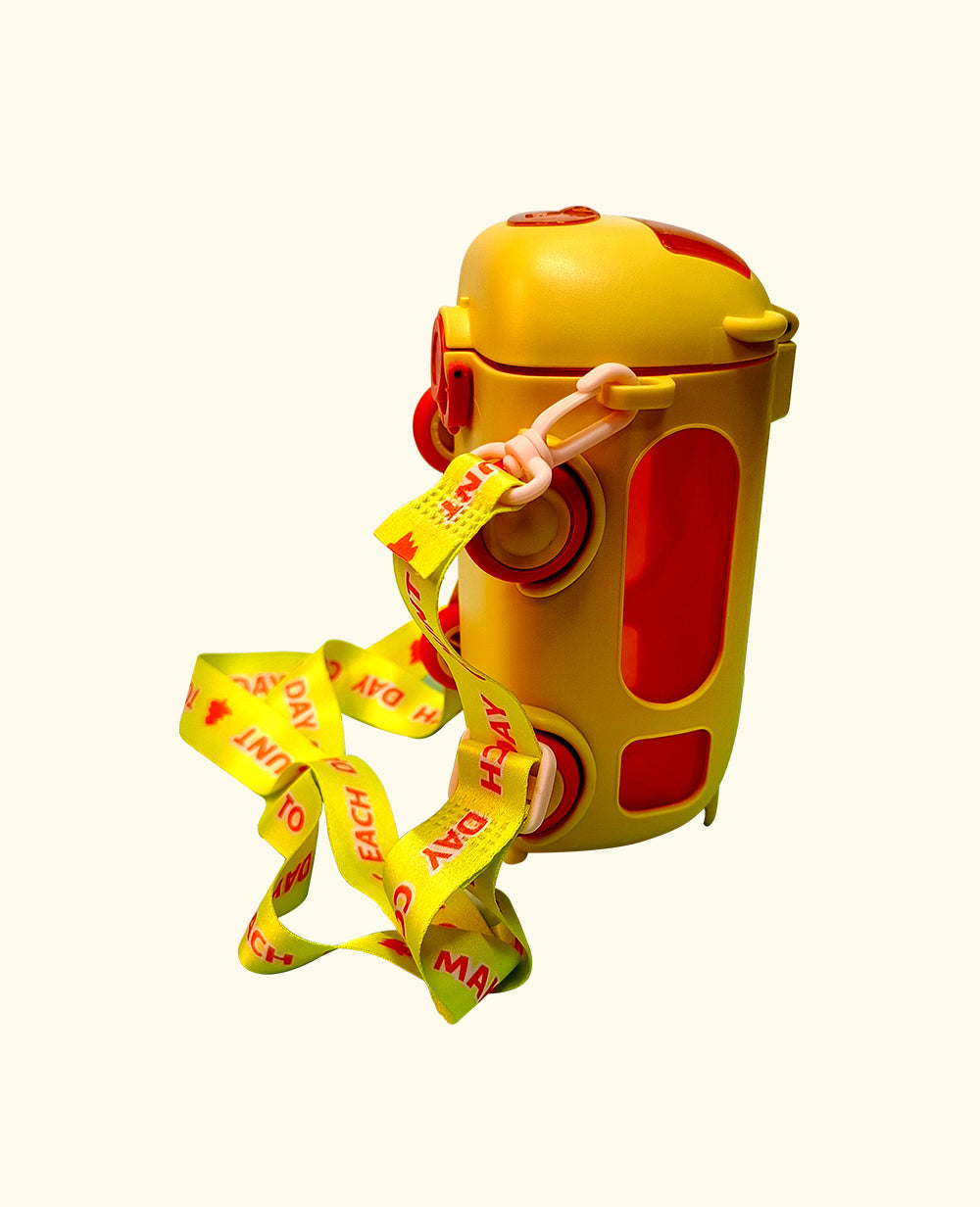 Cute Bus Shape BottleCute Bus Shape Bottle, Straw with Shoulder Strap 500 ml
Fuel your day with CeePoo’s fun and functional bottle collection! Whether you're chasing fitness goals or litWater BottleBus Shape Bottle