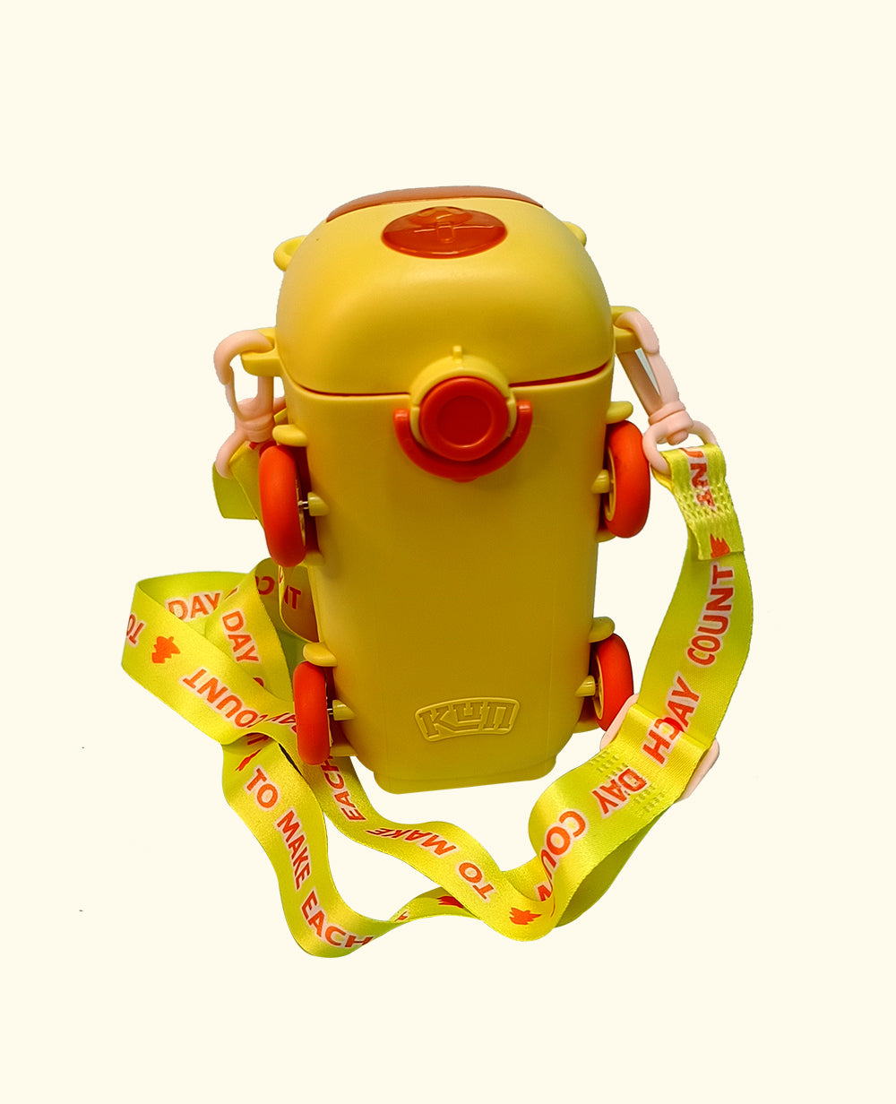 Cute Bus Shape BottleCute Bus Shape Bottle, Straw with Shoulder Strap 500 ml
Fuel your day with CeePoo’s fun and functional bottle collection! Whether you're chasing fitness goals or litWater BottleBus Shape Bottle