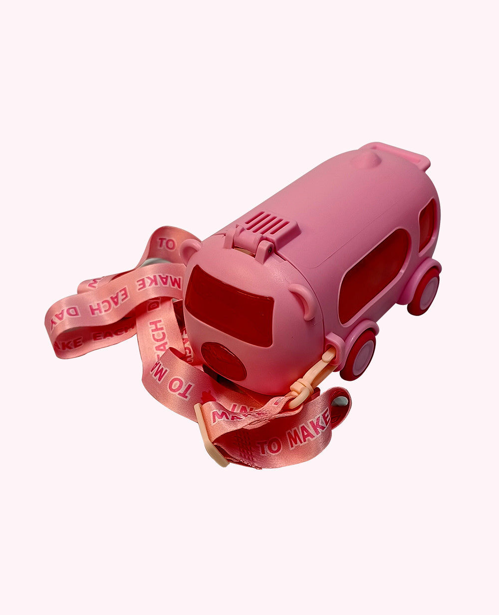 Cute Bus Shape BottleCute Bus Shape Bottle, Straw with Shoulder Strap 500 ml
Fuel your day with CeePoo’s fun and functional bottle collection! Whether you're chasing fitness goals or litWater BottleBus Shape Bottle