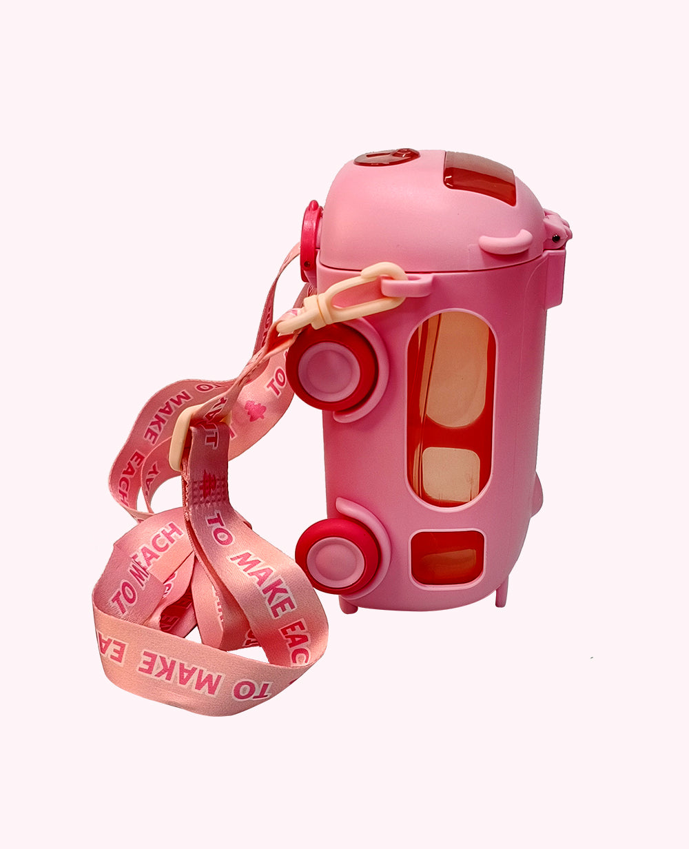 Cute Bus Shape BottleCute Bus Shape Bottle, Straw with Shoulder Strap 500 ml
Fuel your day with CeePoo’s fun and functional bottle collection! Whether you're chasing fitness goals or litWater BottleBus Shape Bottle