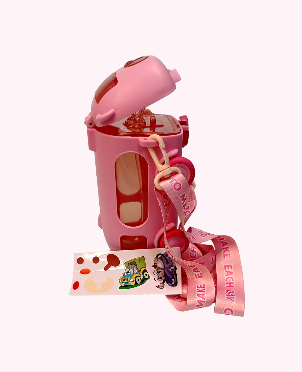 Cute Bus Shape BottleCute Bus Shape Bottle, Straw with Shoulder Strap 500 ml
Fuel your day with CeePoo’s fun and functional bottle collection! Whether you're chasing fitness goals or litWater BottleBus Shape Bottle