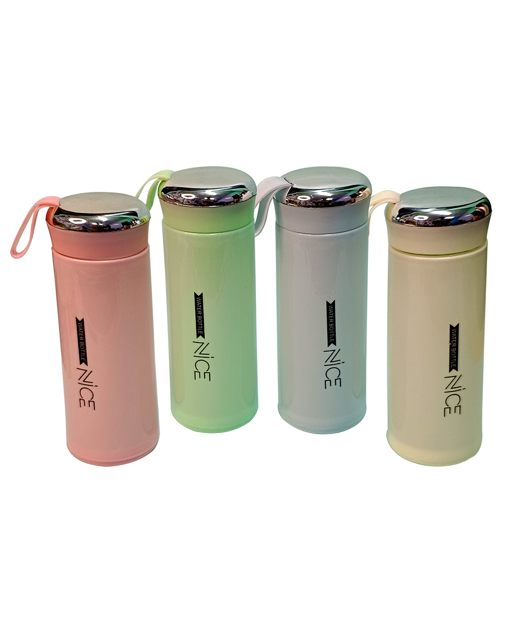 Nice Water BottleNice Vacuum Flask Stainless Steel Water Bottle 400ml
Quench thirst in style with CeePoo’s Nice insulated and glass bottle range, crafted for everyday champions. Our Water BottleNice Water Bottle