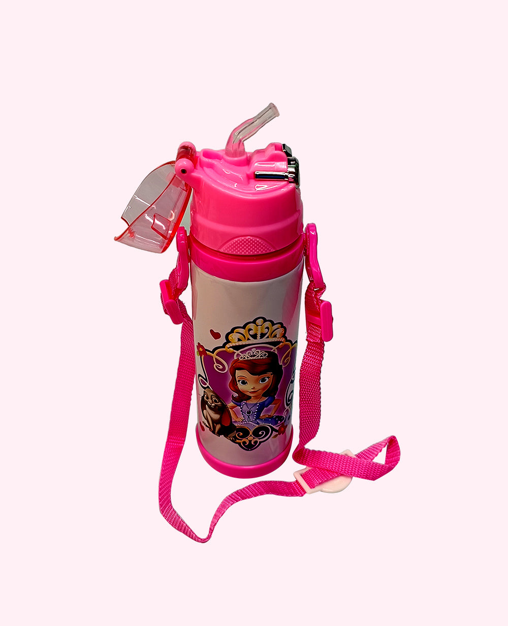 Princess Water BottlePrincess Stainless Steel Water Bottle Hot and Cool for 24 Hr, 500ml
Make hydration fun and exciting for your little ones with CeePoo’s Princess Cartoon-Themed StainlWater BottlePrincess Water Bottle