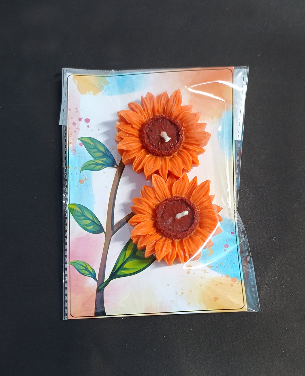 Sunshine – Sunflower Candle set of 6