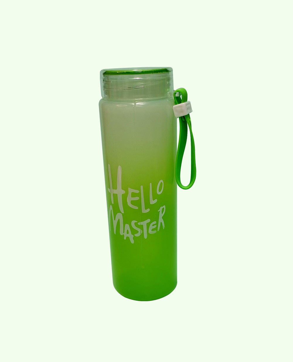 Hello Master BottleHello Master Fiber Glass Water Bottle 480ml
Discover beautifully practical hydration with CeePoo’s ‘Hello Master’ glass bottle range—your go-to solution for every liWater BottleHello Master Bottle