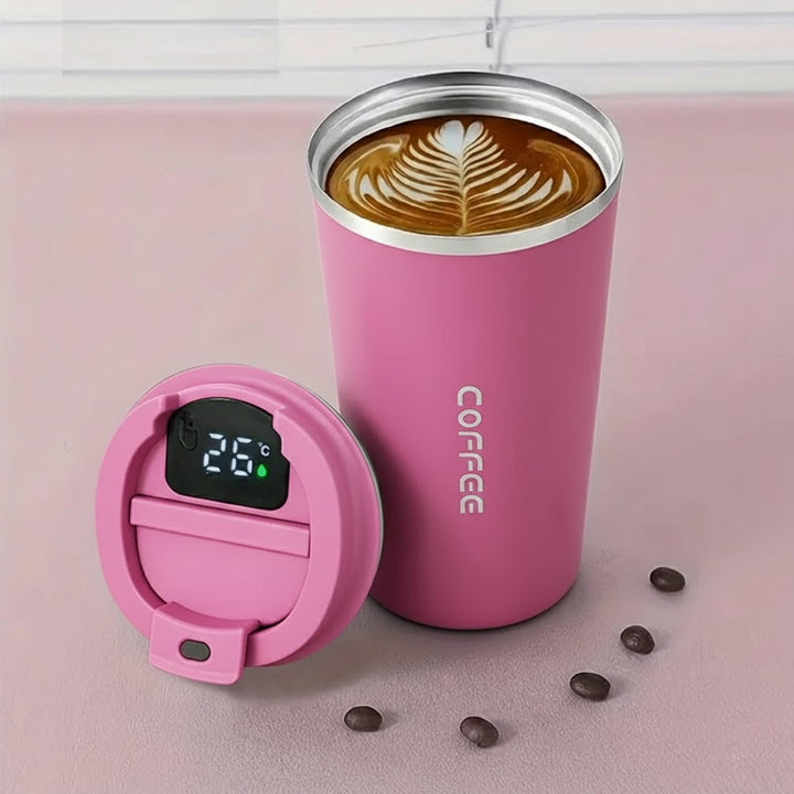 Thermal Coffee Mug 510ml | Vacuum Insulated Spill-Proof Steel Cup for Office & Travel