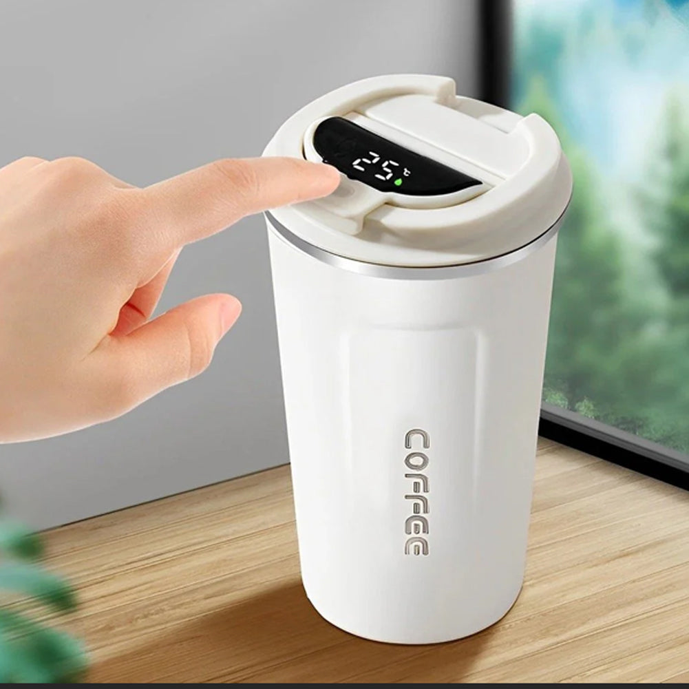 Thermal Coffee Mug 510ml | Vacuum Insulated Spill-Proof Steel Cup for Office & Travel