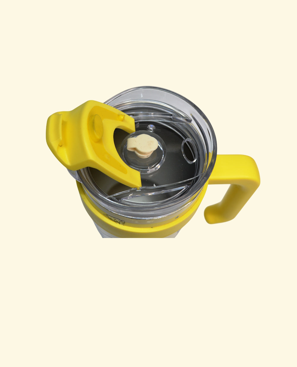 Cute Cartoon Stainless Steel Insulated Tumbler 1200 ML with Lid & Straw