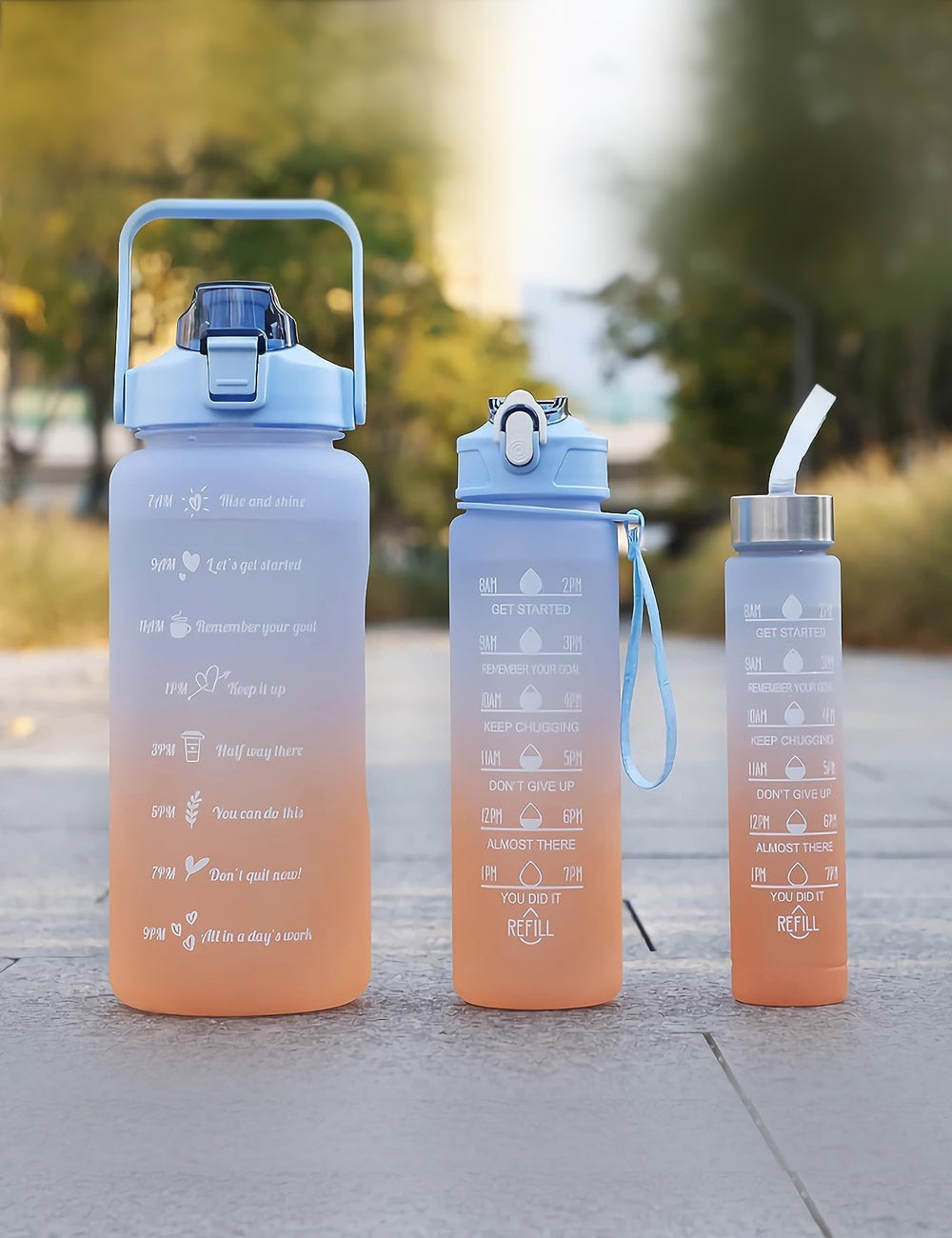 Motivational Water Bottle